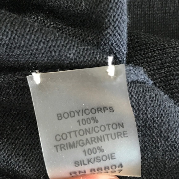 MAGASCHONI SILK/COTTON SHORT SLEEVE BLOUSE SZ SM - Picture 7 of 7